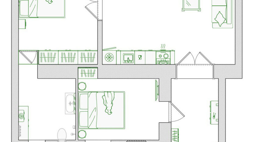 Podmaniczky utca - Eladó Lakás - (chm287)