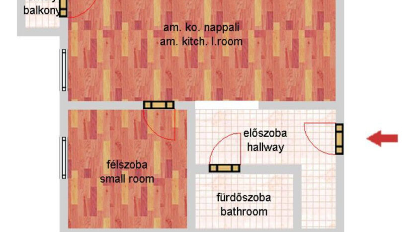 Kisfaludy utca - Eladó Lakás - (chx56574)