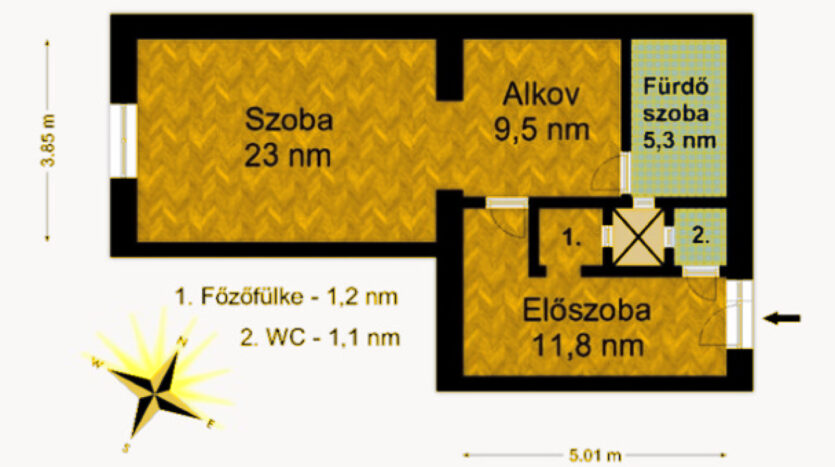 Felső erdősor - Eladó Lakás - (fi1144)